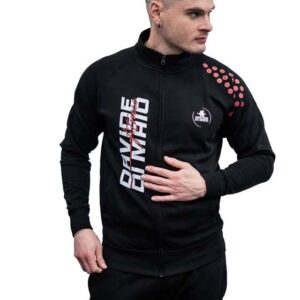 Felpa zip uomo