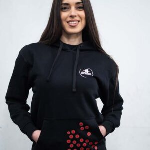 Felpa con cappuccio donna